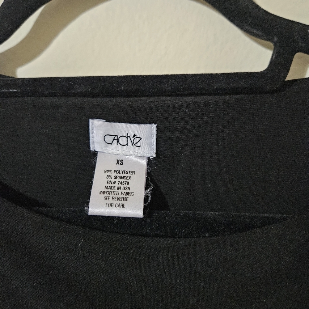 Cache Faux Wrap Sheath Dress - Picture 3 of 8